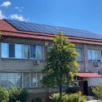 В Броварской клинической больнице заработала солнечная электростанция