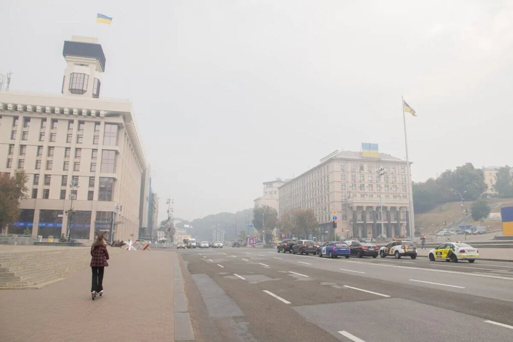 В Киеве наблюдается ухудшение состояния воздуха — КГГА