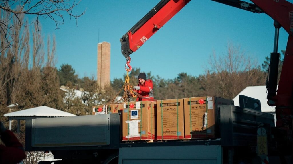 УКК передал три генератора гериатрическому пансионату